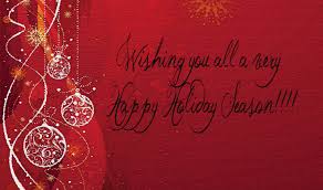 Happy Holiday greeting 2014