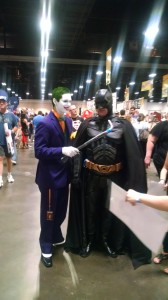 Tampa Bay Comic Con 2015 Batman and the Joker