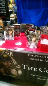 Display Table at Tampa Bay Con 2015